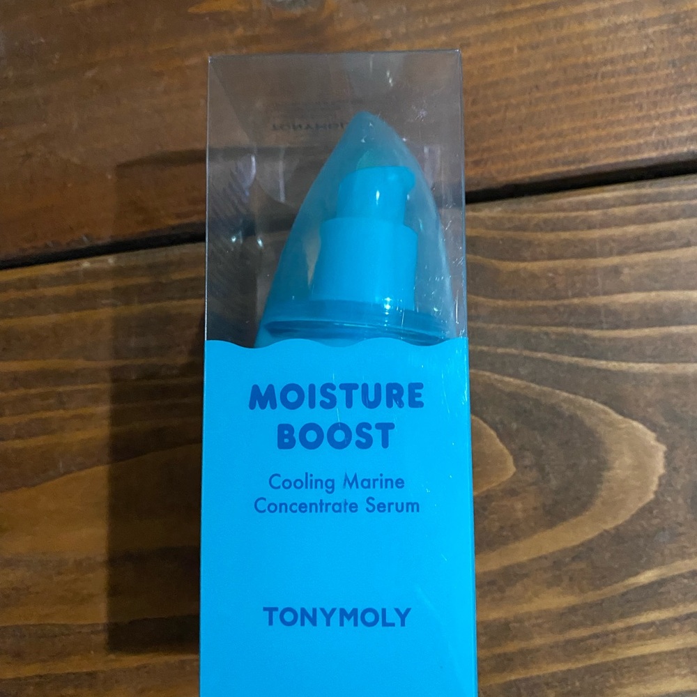 TONYMOLY Moisture Boost Cooling Marine Concentrate Serum, 3 oz.